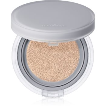 rom&nd Nu Zero Cushion fond de ten lejer, protector și matifiant, în aplicator din burete pentru o piele mai luminoasa - imagine 2